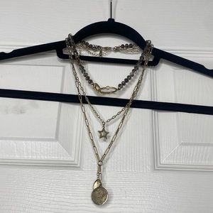 WHBM multi layers necklace